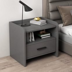 2-Drawer Modern Nightstand