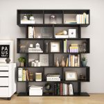 5-Tier Wall Mounted Bookshelf