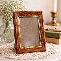 Vintage Wooden Photo Frame