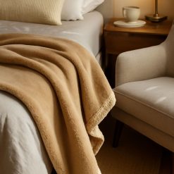 Winter Fleece Throw Blanket