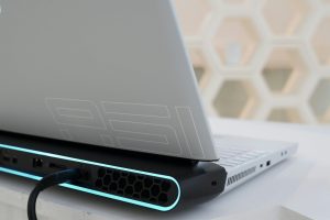 black and silver laptop computer